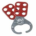 Brady - 65375 Steel Lockout Hasp with Vinyl-Coated Handle, 1" Inside Jaw Diameter (Pack of 12)