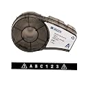 Brady Authentic (M21-375-595-BK) All-Weather Vinyl Label for Indoor/Outdoor ID, Lab and Equipment Labeling, White on Black- For M210, M210-LAB, M211, BMP21-PLUS and BMP21-LAB Printers, .375" W 21' L