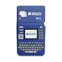 Brady M510 Portable Industrial Label Printer, 1.5" Wide Labels, Single Color Thermal Printing, for Laboratory, Field, or Facility, Blue/Gray, 3.75" H x 5.75" W x 10" D