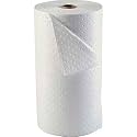 Brady OP30-DP 30" x 150' Premium Heavy Weight Oil Only Absorbent Roll with Strong, Low Linting Fine Fiber Cover and Easy to Tear Vertical and Horizontal Perforations, White