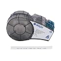 BradyGrip Authentic (M21-250-414) Print-on Hook Labels with Ribbon Featuring Velcro® Brand Hook for M21 Printers - 0.25"