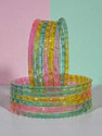 Braha Alloy Gold-plated Bangle Set