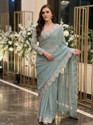 Brahmani Creation Embroidered Bollywood Georgette Saree