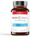 Brain Basics Ultra Iodine Complex Supplement for Thyroid Support, Iodine and Potassium Iodide in One, Iodine Supplement for Thyroid and Brain Health, 12.5 mg Iodine and Potassium Iodide - 90 Tablets
