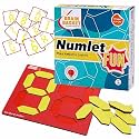 Numlet Fun Alphabets Number Blocks Puzzle, Create Numbers and Alphabet Letters with Flash Cards | Montessori Educational Learning Board Game for Kids - Ages 2+ Years