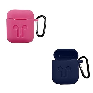 brain freezer protective cover compatible with airpods 1 amp 2 only device not included pack_of 2