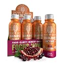 BrainJuice Active Pomegranate Acai Nootropic Supplement Shot, 2.5 fl oz, 12 Pack