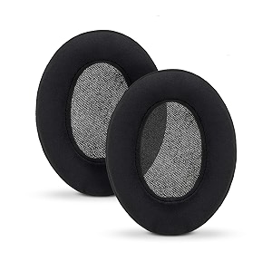 brainwavz oval micro suede upgrade earpads for ath-m50x suitable for many other headphones - sennheiser akg hifiman ath philips fostex sony