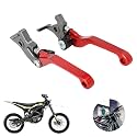 Adjustable CNC 6061 Aluminum Brake Levers for Surron Ultra Bee-Red