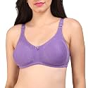 Bralux Women39s Cotton Non-Wired Bra Tohfa-Tshirt-R_MelangeLavander_32