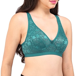 Bralux Womens Synthetic Non-Wired Bra