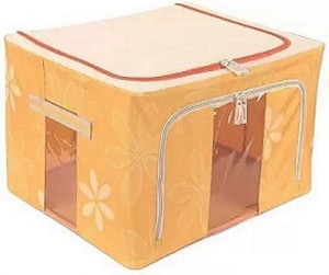 brampton 1 wardrobe organiser folding pack of 1 fabric_20l yellow luggage cover 20 yellow