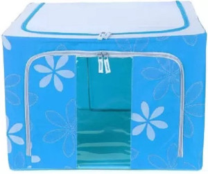 brampton 1 wardrobe organiser folding pack of 1 fabric_20l yellow luggage cover 22 blue