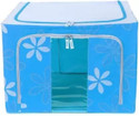 Brampton 1 Wardrobe Organiser Folding, PACK OF 1 Fabric_20L YELLOW Luggage Cover (22, Blue)