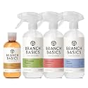 Branch Basics Surface Cleaning Kit: 8 oz Concentrate, Refillable Bottles