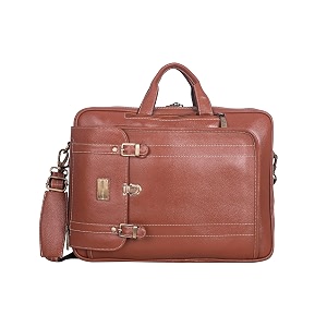 brand leather genuine leather convertible backpack 1634 laptop messenger bag multi-functional business briefcase for men