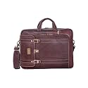 BRAND LEATHER Genuine Leather Convertible Backpack 16" Laptop Messenger Bag Multi-Functional Business Briefcase for Men