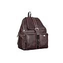 BRAND LEATHER Genuine Leather Stylish Women's Backpack Use for College|School|Office|Travel
