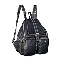 BRAND LEATHER Genuine Leather Stylish Women's Backpack Use for College|School|Office|Travel