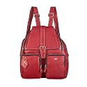 BRAND LEATHER Genuine Leather Stylish Women's Backpack Use for College|School|Office|Travel