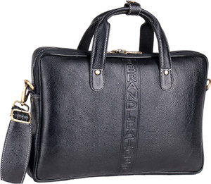 brand leather men tan messenger bag