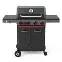 Brand-Man 4 Burner Propane Gas Grill with Infrared Side Burner
