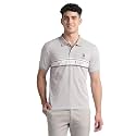 Brand Print Slim fit Polo Shirt