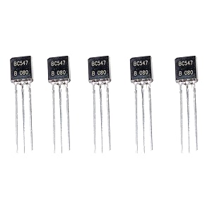 Branded BC547 NPN bipolar junction transistor BJT