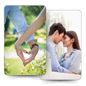 pack of 1  love wallet card with custom photo amp spotify song  size 86 x 54 cm  wallet card