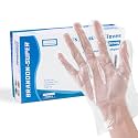 Brandon-super Food Prep Gloves Plastic Food Safe Brandon-super Gloves, Food Handling, One Size Fits Most Poly 500ct Clear 500 Count (Pack of 1)