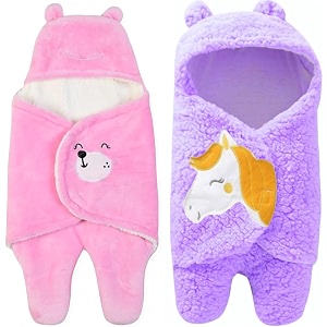 brandonn baby blanket newborn gift pack of swaddle wrapper 0-9 months length 68 cm x width 68 cm
