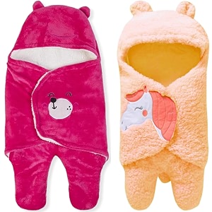 brandonn baby blanket newborn gift pack of swaddle wrapper 0-9 months length 68 cm x width 68 cm