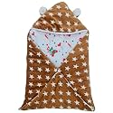 BRANDONN Baby Blankets New Born Pack of Hooded Star Wrapper for Baby Boys and Baby Girls