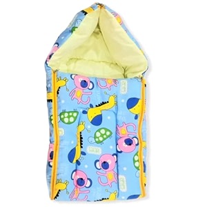 brandonn baby blankets newborn pack of super soft baby wrapper cum baby sleeping bag for baby boys baby girls babies 0-6 months