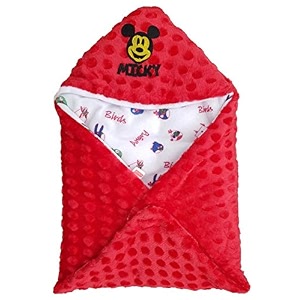 brandonn new born baby blanket wrapper cum baby sleeping bag for baby boys and baby girls