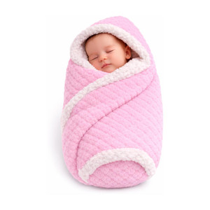 BRANDONN Self Design Crib Crib Baby Blanket