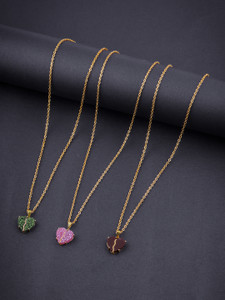 brandsoon beads gold-plated plated brass alloy chain