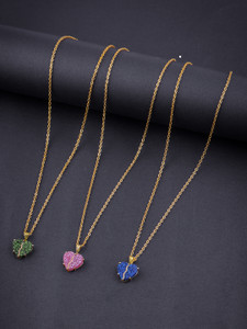 brandsoon beads gold-plated plated brass alloy chain