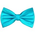 Branduce Mens Solid Color Adjustable Pre-tied Bow Tie for Men Party Wedding