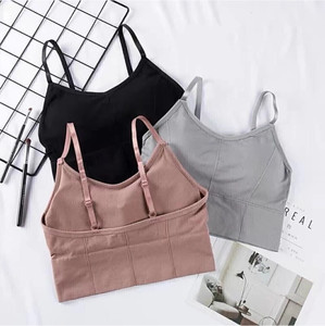brankly urja pack of 3 women cami bra lightly padded bra black brown grey