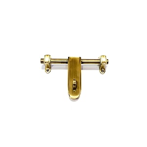 brask - brass aldrop  latching draw hasp  fancy aldrop latch  loackable door latch  kundi  aldrop for single or double door  model no 208 pack of 1 834 x 58 200 mm x 16 mm antique brass