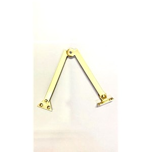brask brass folding latch - latch for folding deskfolding studyfolding cabinetfolding barbeds and cupboardssudi latch 834 200 mm  golden satin  1 pair
