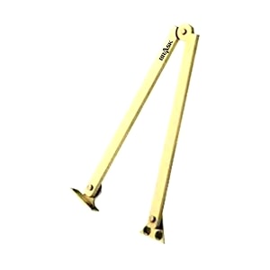 brask brass folding latch - latch for folding deskfolding studyfolding cabinetfolding barbeds and cupboardssudi latch 1234 300 mm  golden satin  1 pair