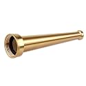 Brass Fire Hose Nozzle, 1.5'' NPT(NPSH) Straight Stream Fire Hydrant Nozzle
