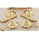 Brass Oil Lamp Kerala Fancy Samayi Diya (Height 14 Inch) (Height 10 Inch, Design 2)