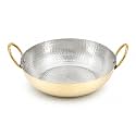 Brass Kadai 2000 mlPure Brass kadai for