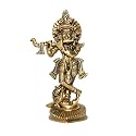 Brass Krishna Ji Idol Vastu Remedy for