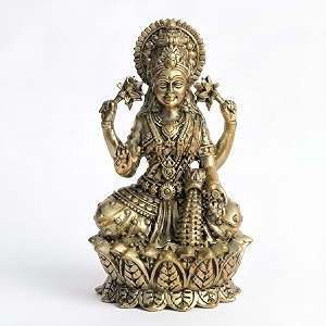 Brass Lakshmi Ji Idol Vastu Remedy for