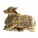 Brass Nandi Idol Vastu Remedy for Stability