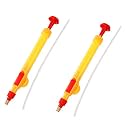 Futurekart Brass Nozzle Bottle Spray Gun (Yellow) - Set of 2, Brass;Plastic